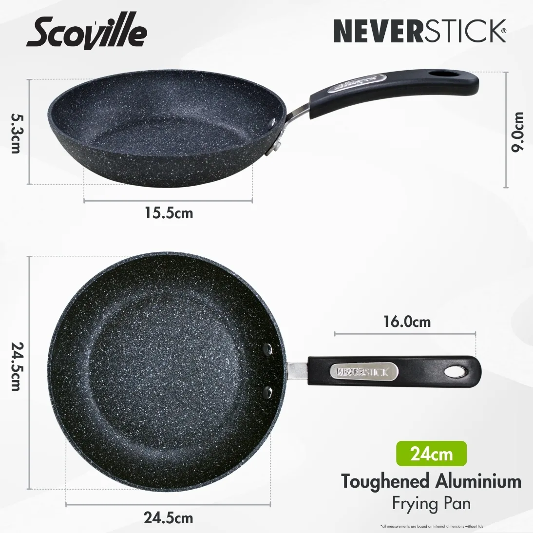 Neverstick 2-Piece Frying Pan Set - Image 4