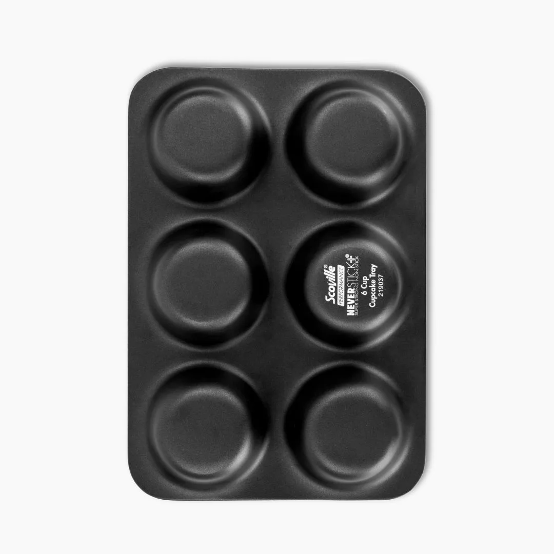 Performance Neverstick+ 6 Cup Cupcake Tray - Image 4