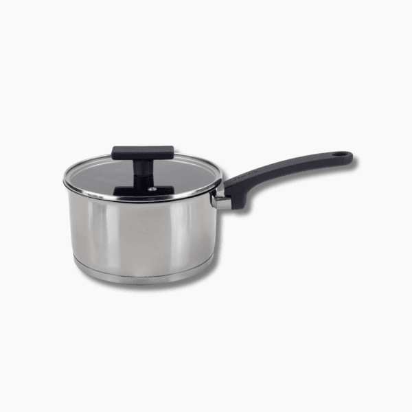 Scoville Live Well 18cm Saucepan. 18cm Stainless Steel Saucepan. Non Stick 18cm Stainless Steel Saucepan. Stainless Steel Saucepan Non-Stick. Stainless Steel Saucepan with Lid. 18cm Saucepan