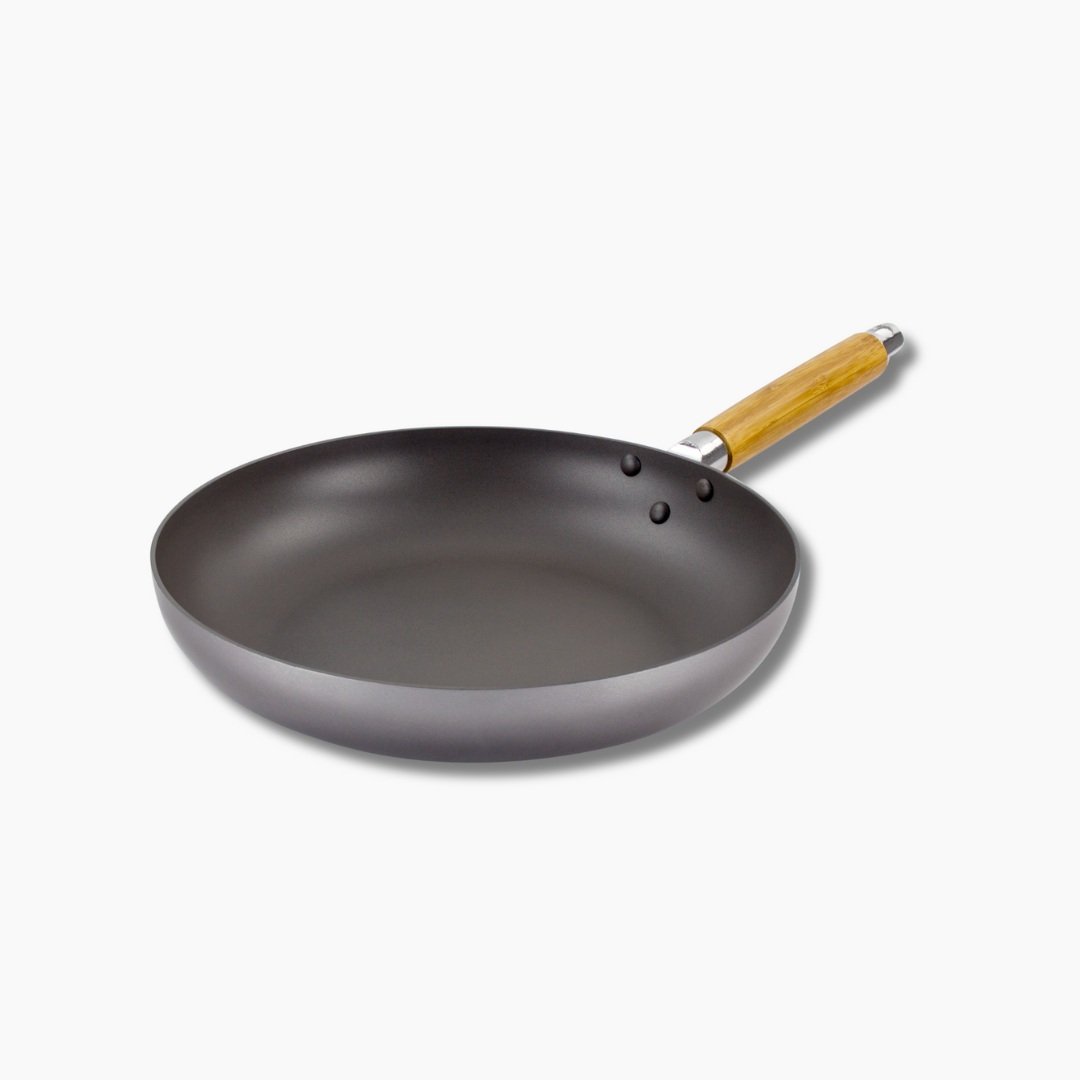 Scoville Go Eco 28cm Frying Pan. Non Stick Frying Pan with Bamboo Handle.