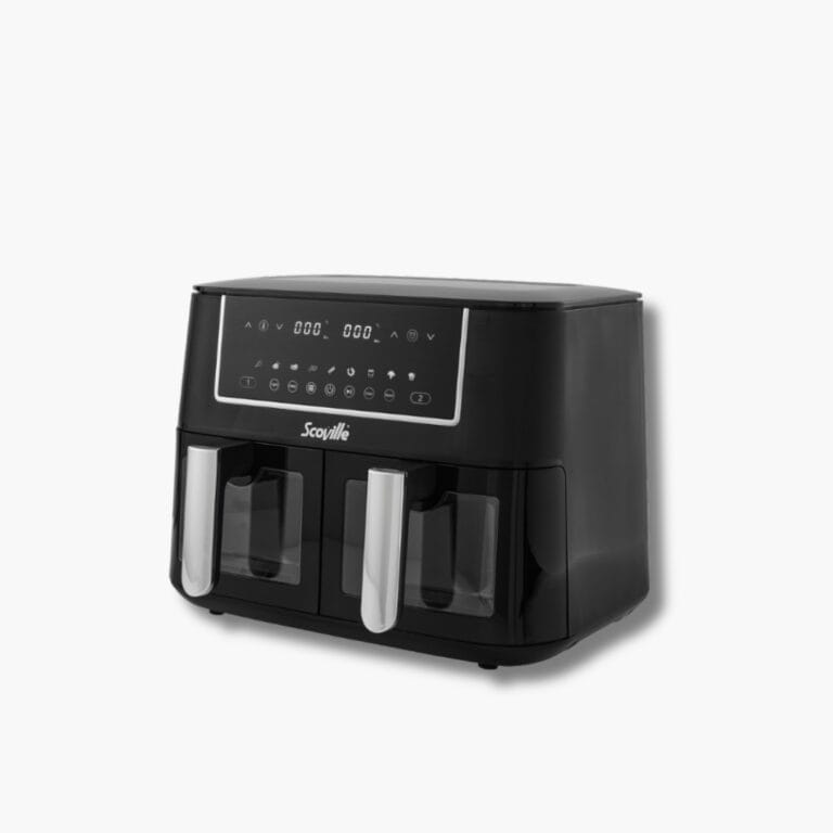 Black 8L Digital Air Fryer With Window Scoville