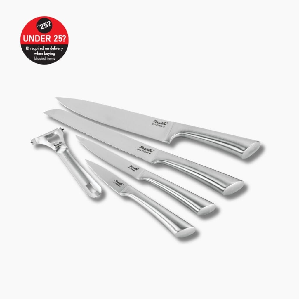 Scoville Expert 4+1 Piece Knife Set Kitchen Knives