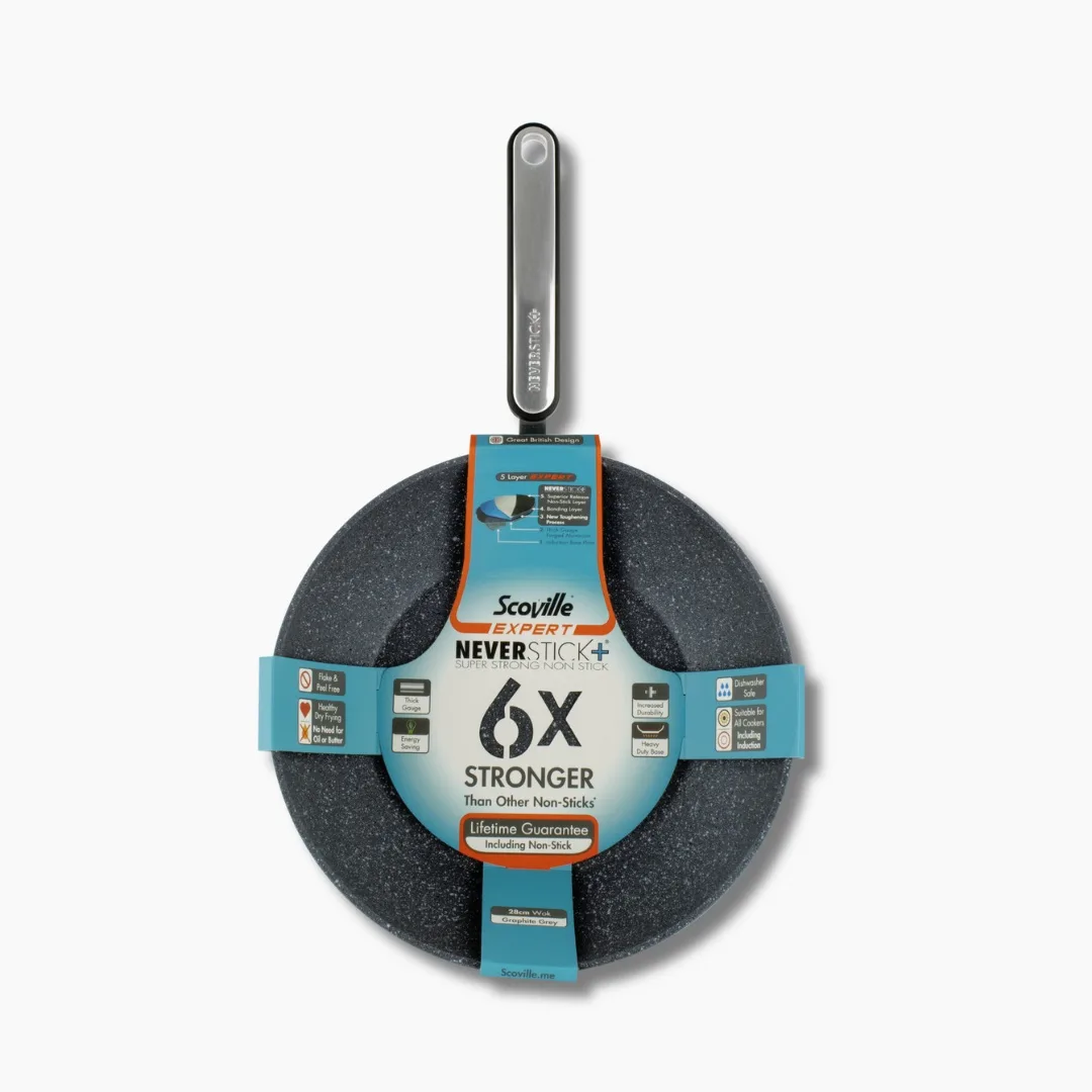 Expert Neverstick+ 28cm Wok - Image 5