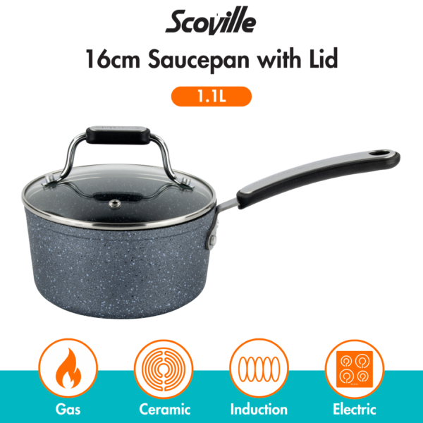 Scoville Expert Neverstick+ 16cm Saucepan Features