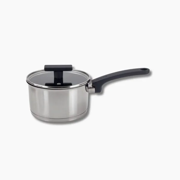 Scoville Live Well 3 Piece Saucepan Set - Stainless Steel Pans