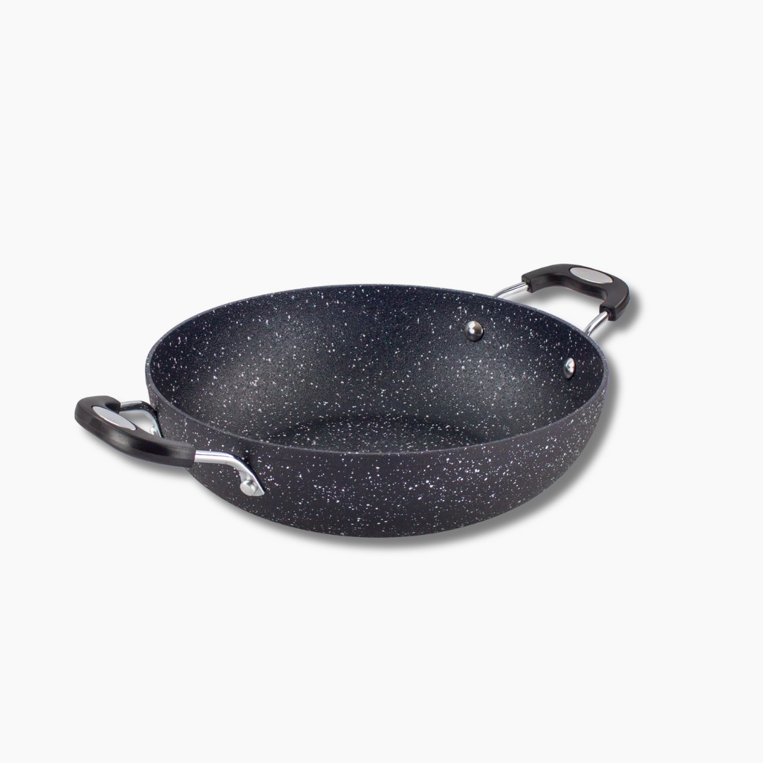 Scoville Neverstick 28cm Kadai Pan with Two Handles