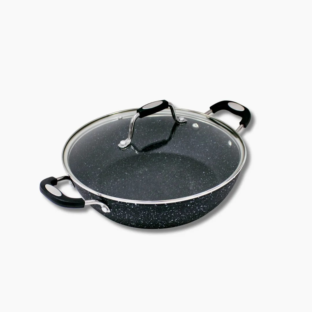 Scoville Neverstick 28cm Shallow Casserole with Lid