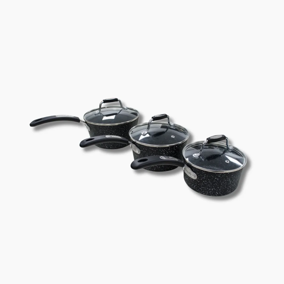Neverstick 3 Piece Saucepan Set - Image 2