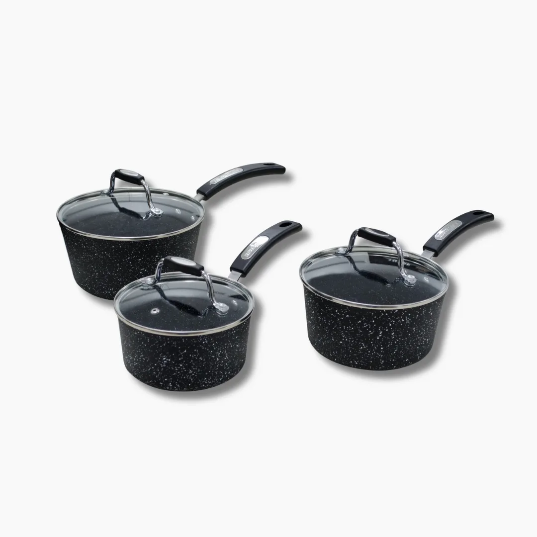 Scoville Neverstick 3 Piece Saucepan Set