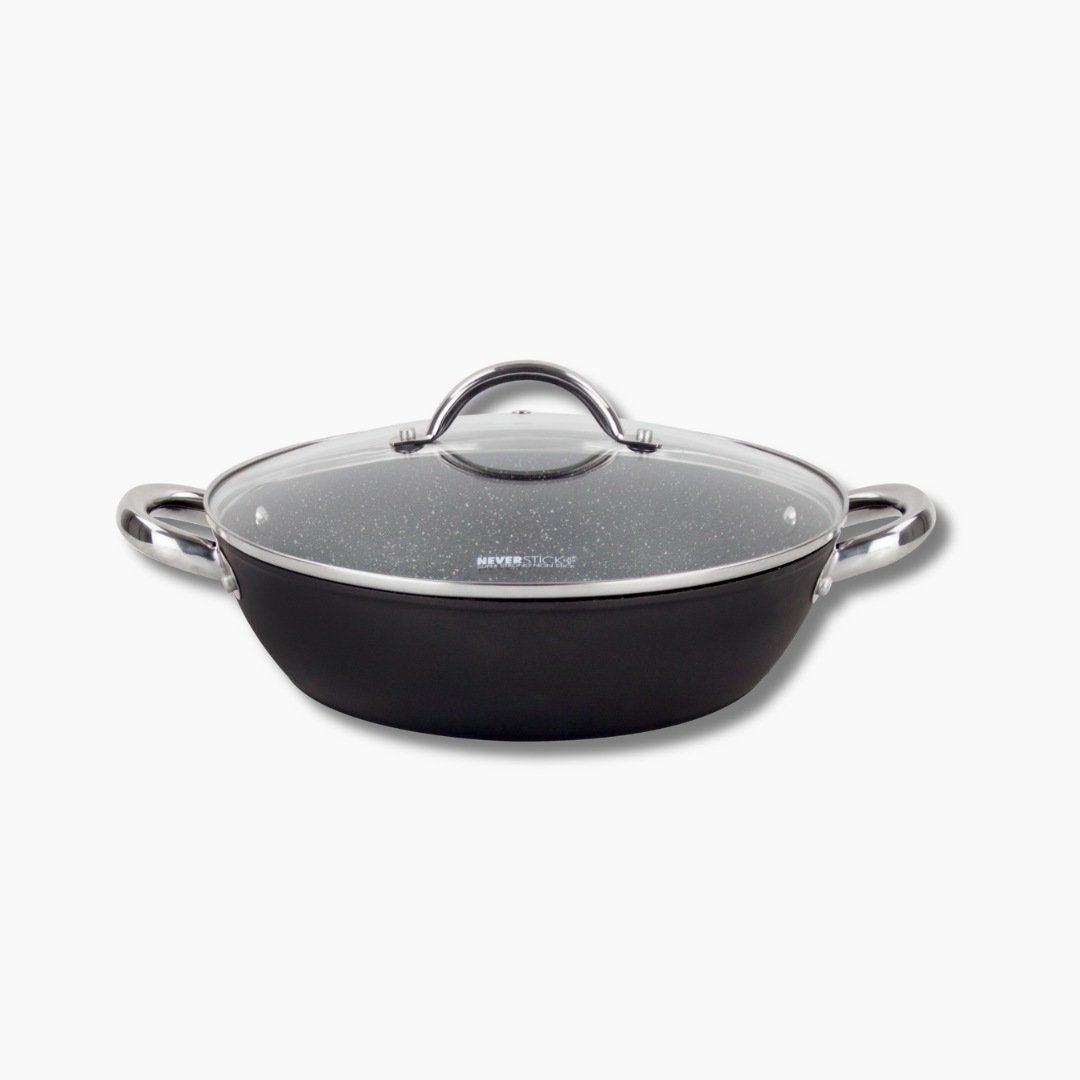 shallow casserole 28 cm nonstick silicone induction –