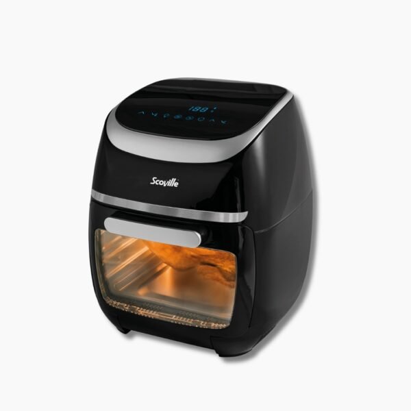 Scoville Black 11L Digital Air Fryer. Energy Saving Air Fryer. Asda Large Air Fryer. Family Sized Air Fryer