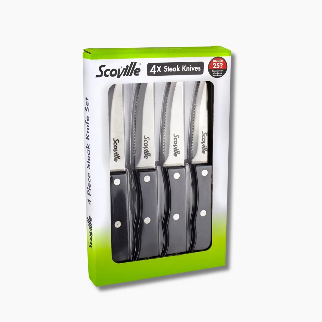 4 Piece Steak Knives Set - Image 3