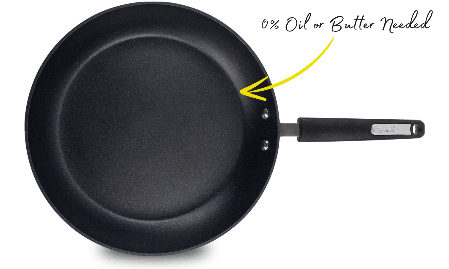 Scoville Always Non-Stick Frying Pan Side