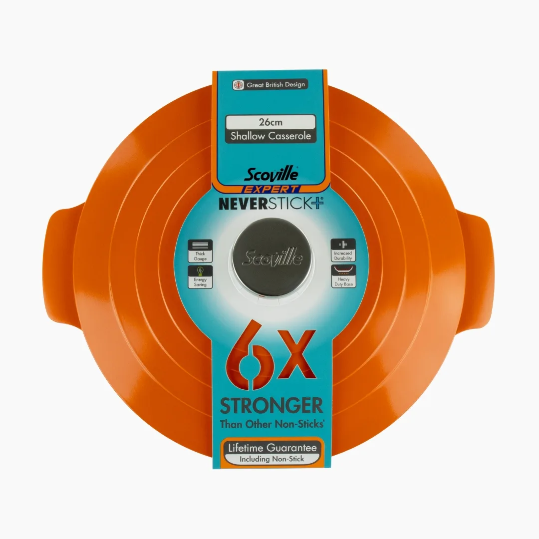 Expert Neverstick+ 26cm Shallow Casserole - Image 6