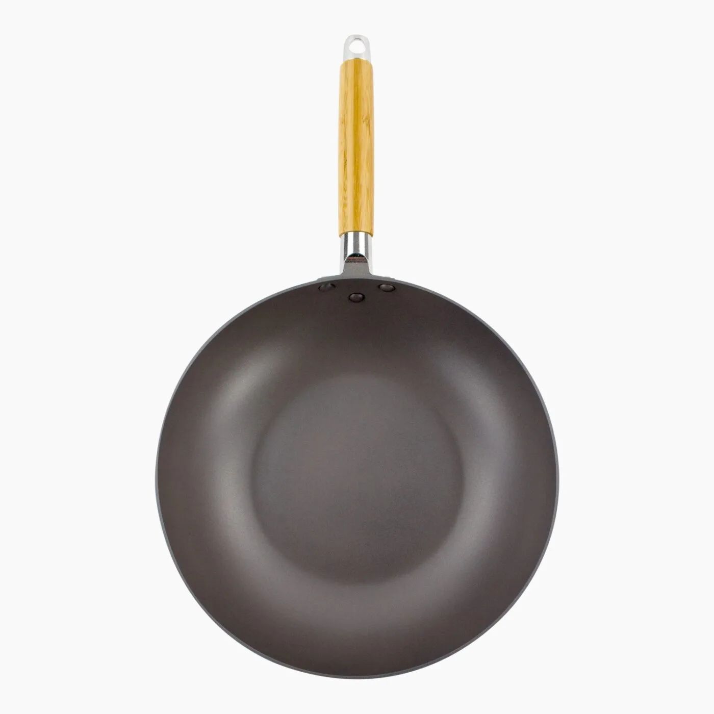 Go Eco Aluminium Wok Pan Top
