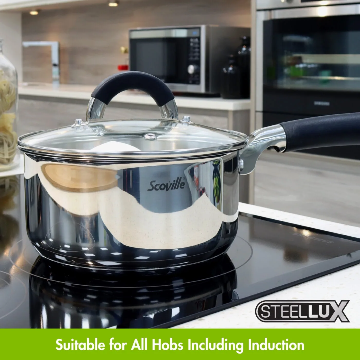 Steellux 16cm Saucepan - Image 3
