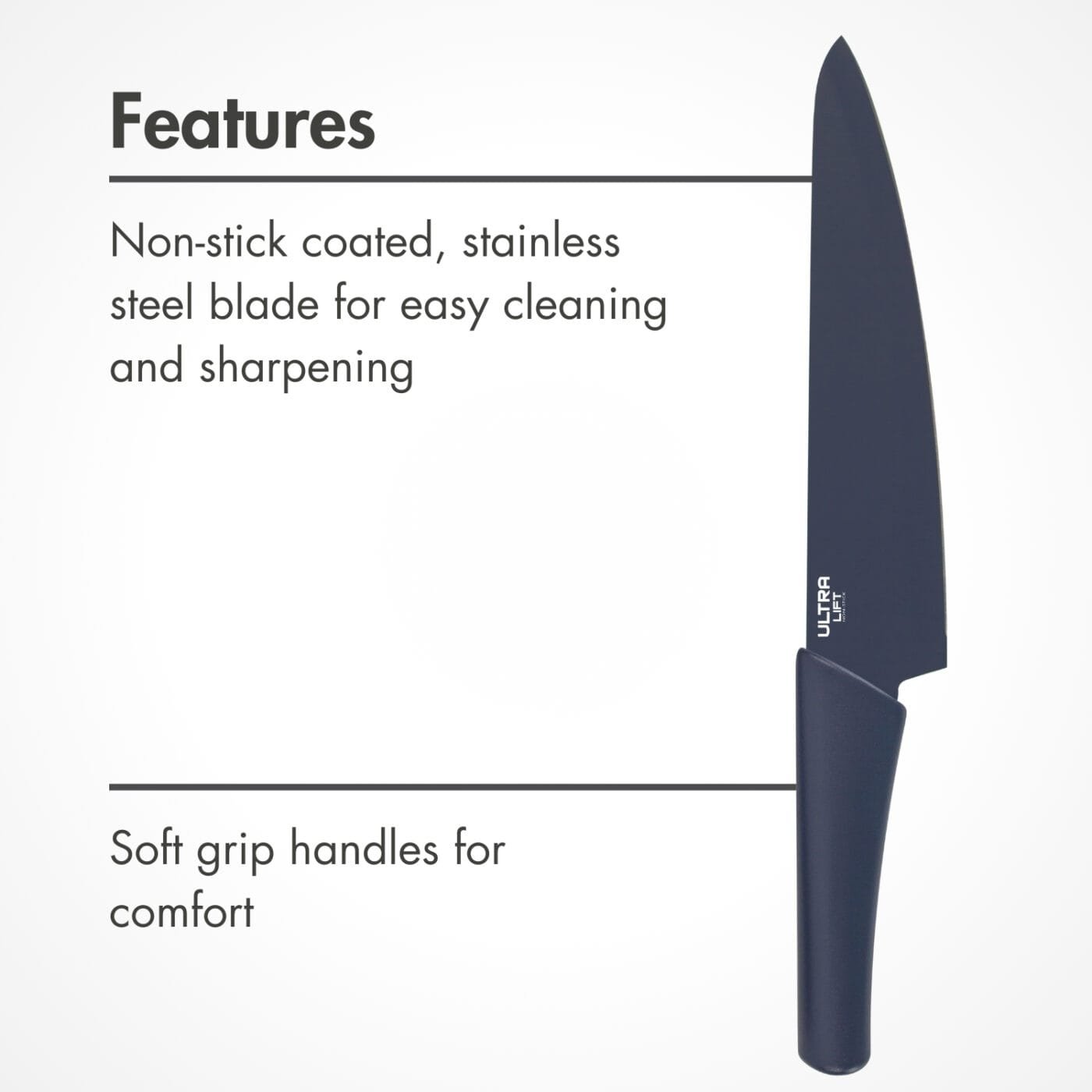 Scoville Ultra Lift Kitchen Knives Features