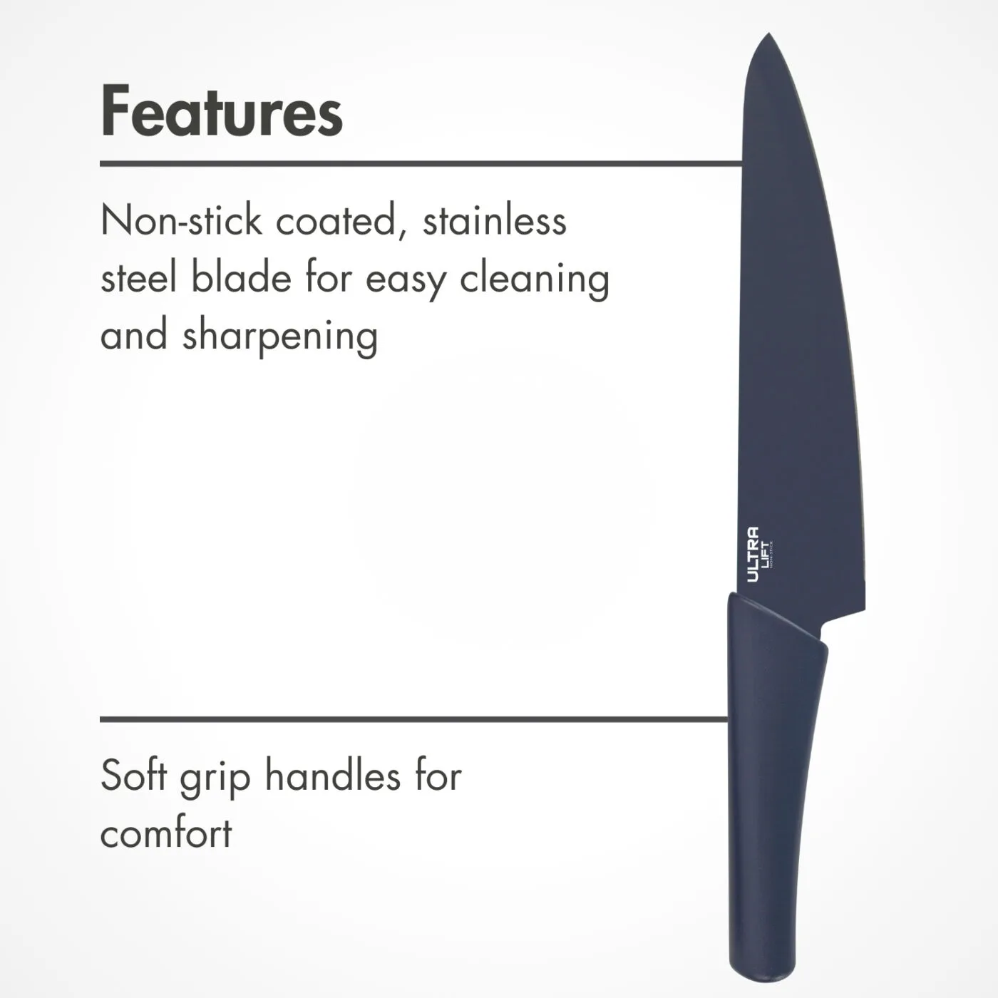 Scoville Ultra Lift Kitchen Knives Features
