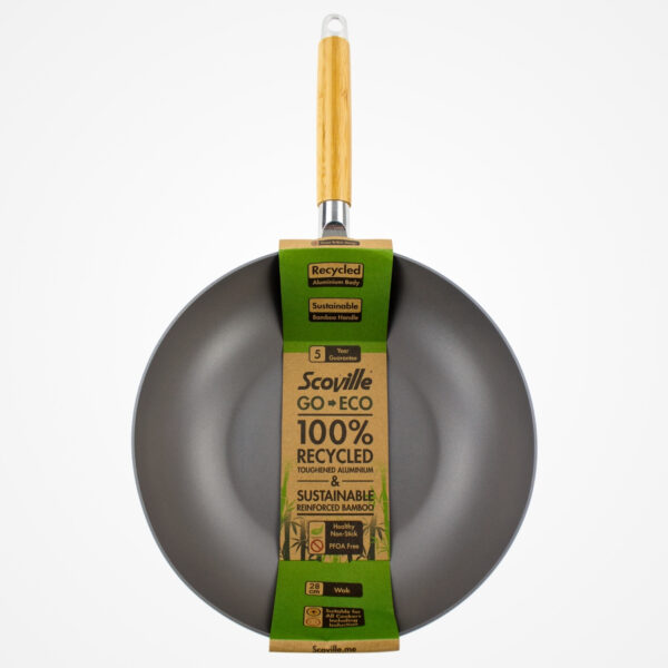 Scoville Go Eco 28cm Wok Pan for Stir-Frying