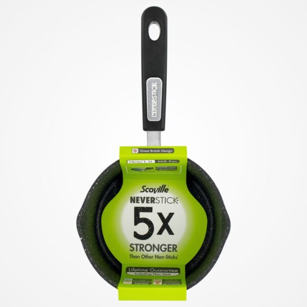 Scoville Neverstick 16cm Milk Pan with Pouring Lips