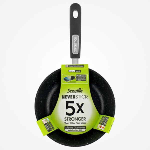 Scoville Neverstick 20cm Wok Pan for Stir-Frying