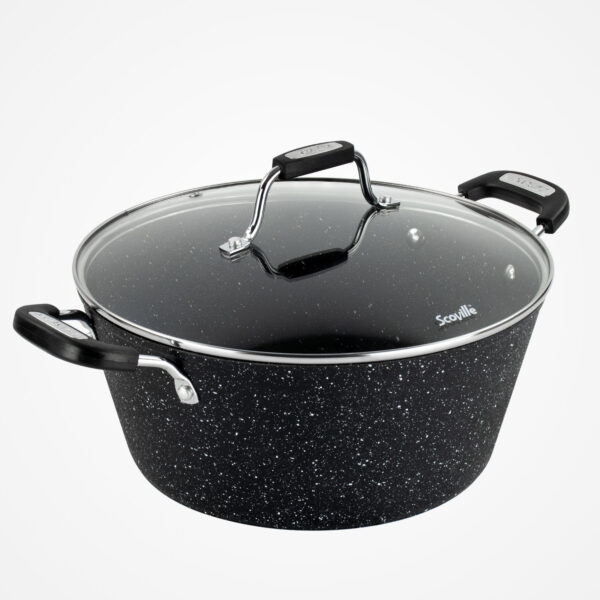 Scoville Neverstick 28cm Stock Pot with Glad for Batch Cooking