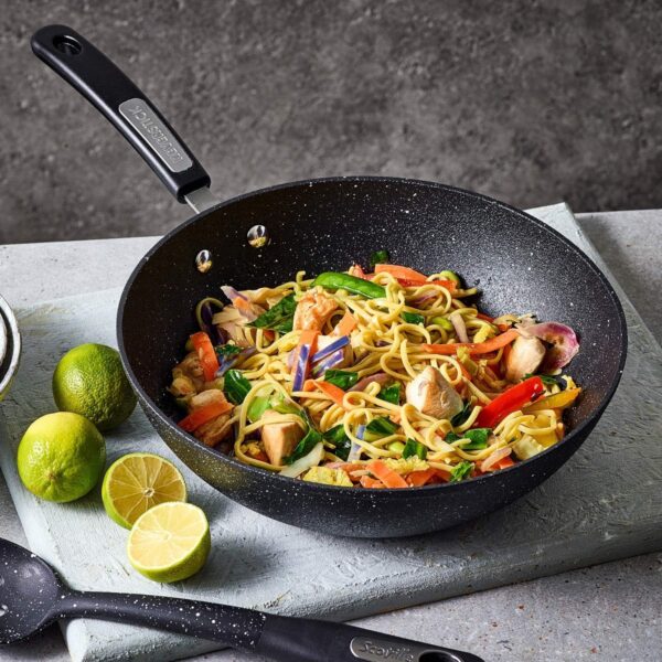 Scoville Neverstick 28cm Wok Pan for Stir-Frying