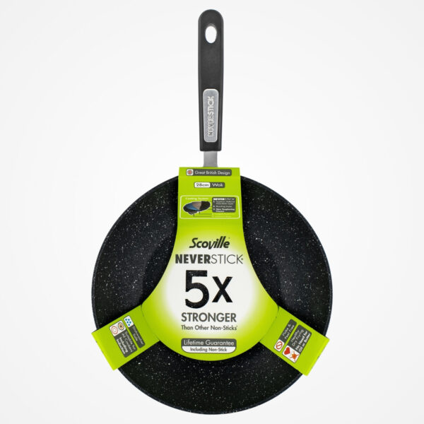 Scoville Neverstick 28cm Wok Pan for Stir-Frying