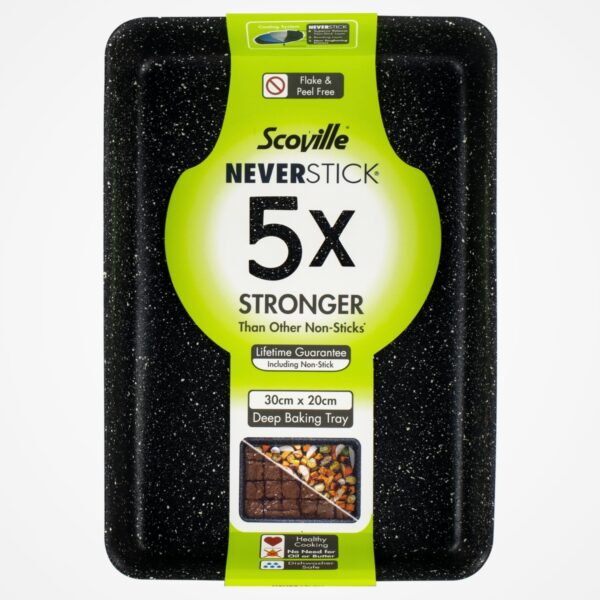 Scoville Neverstick 30cm Deep Baking Tray for Brownies