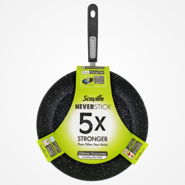 Scoville Neverstick 30cm Frying Pan for Larger Portions
