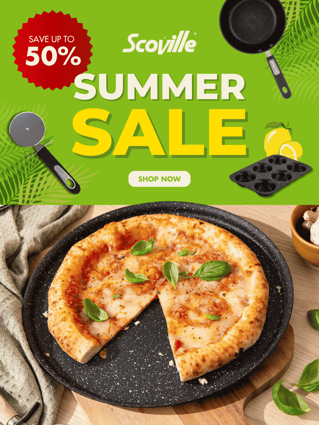 Scoville Summer Sale 2026 Mobile Banner | Scoville
