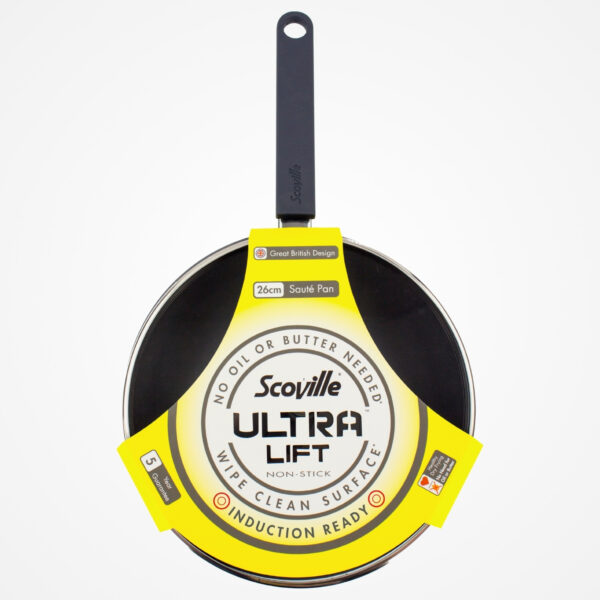 Scoville Ultra Lift 26cm Saute Pan with Lid
