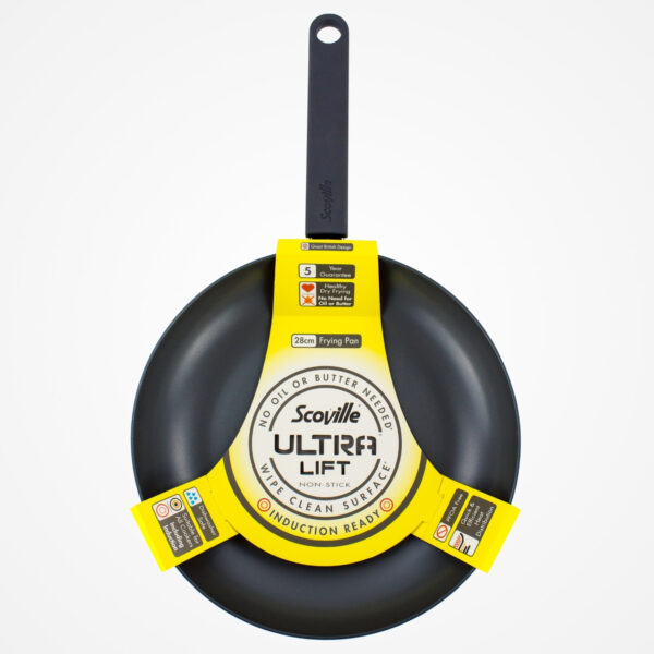 Scoville Ultra Lift 28cm Frying Pan with Rubber Handle